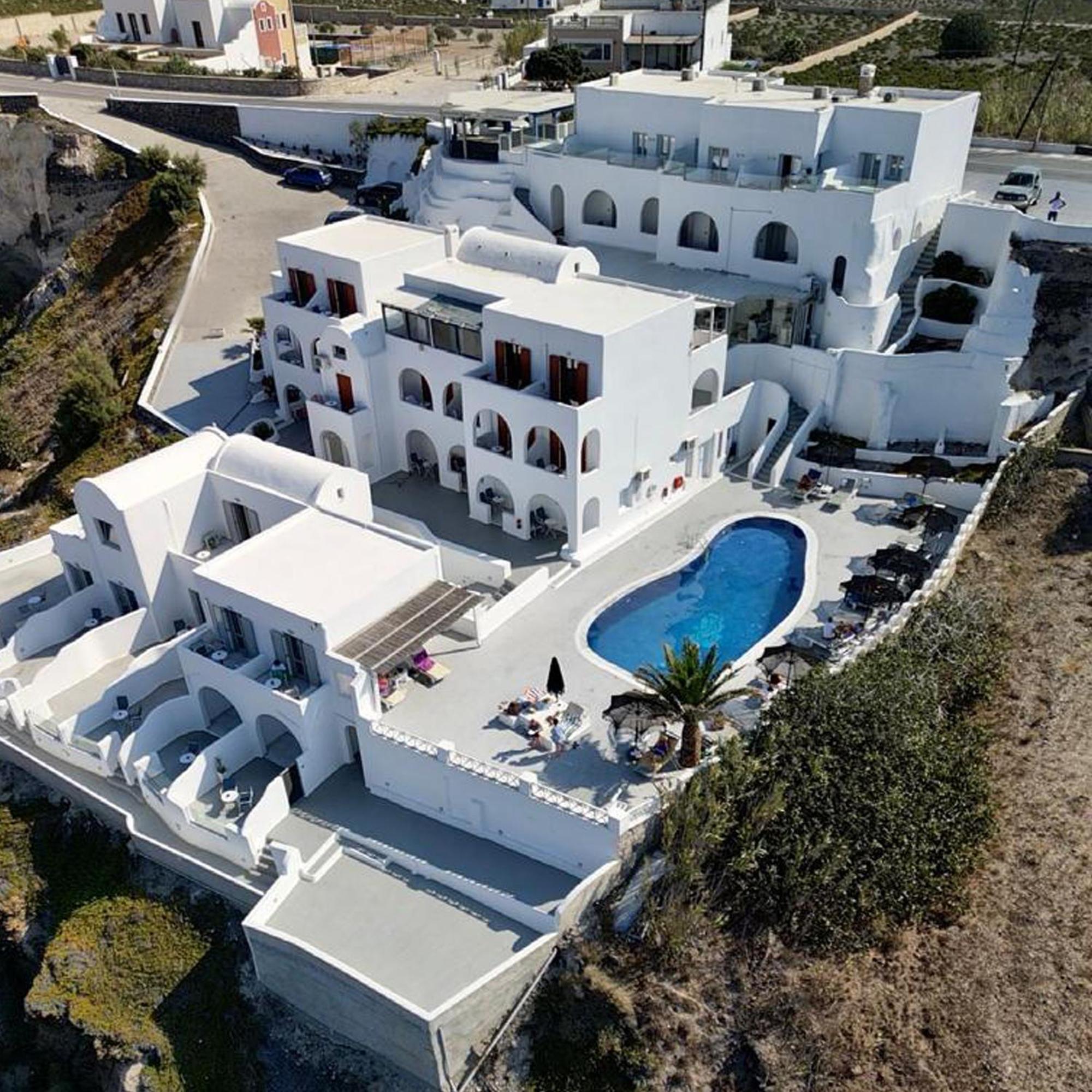 Отель Santorini View Акротири Экстерьер фото